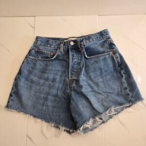 GRLFRND Celina High Rise Relaxed Fit Short in Cross Creek Size 26